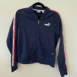Puma navy zip up jacket 💙 never worn